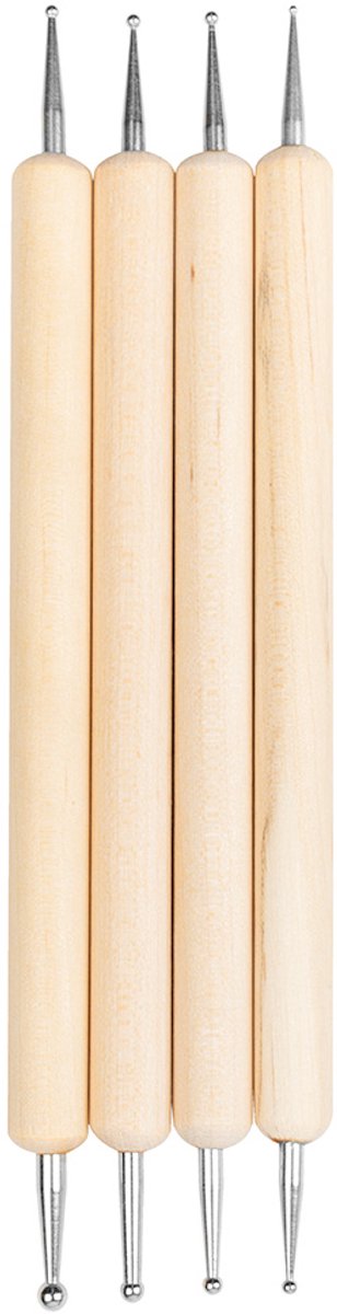 Dotting tools | Stip pennen | 4 stuks | Diverse maten